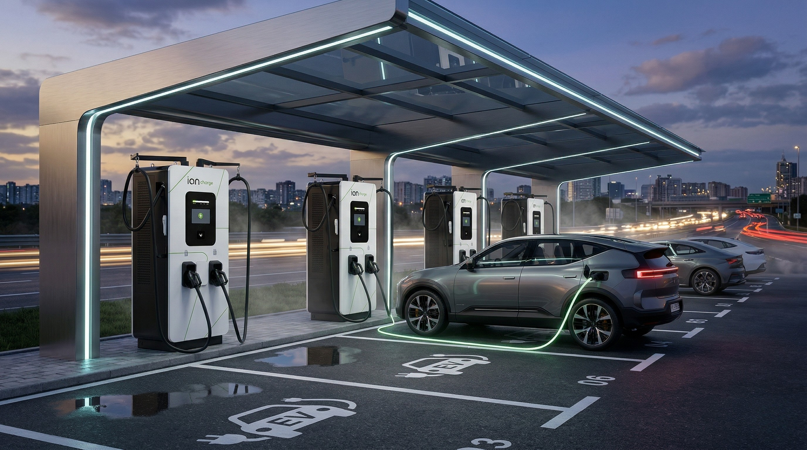 Eletropostos inteligentes Íon