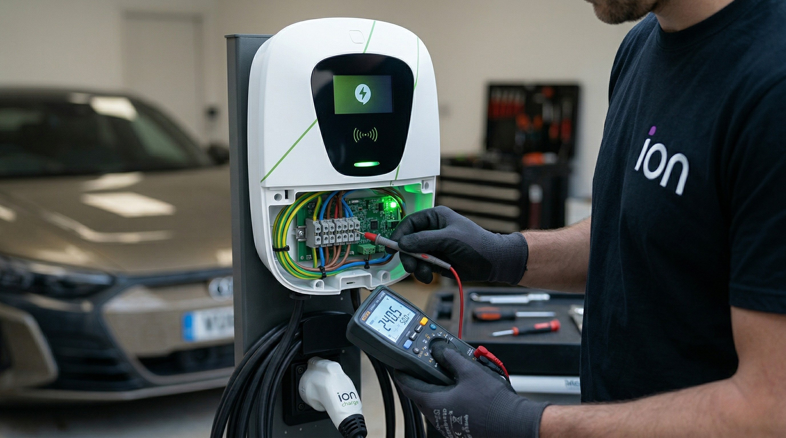 Suporte e manutenção Íon